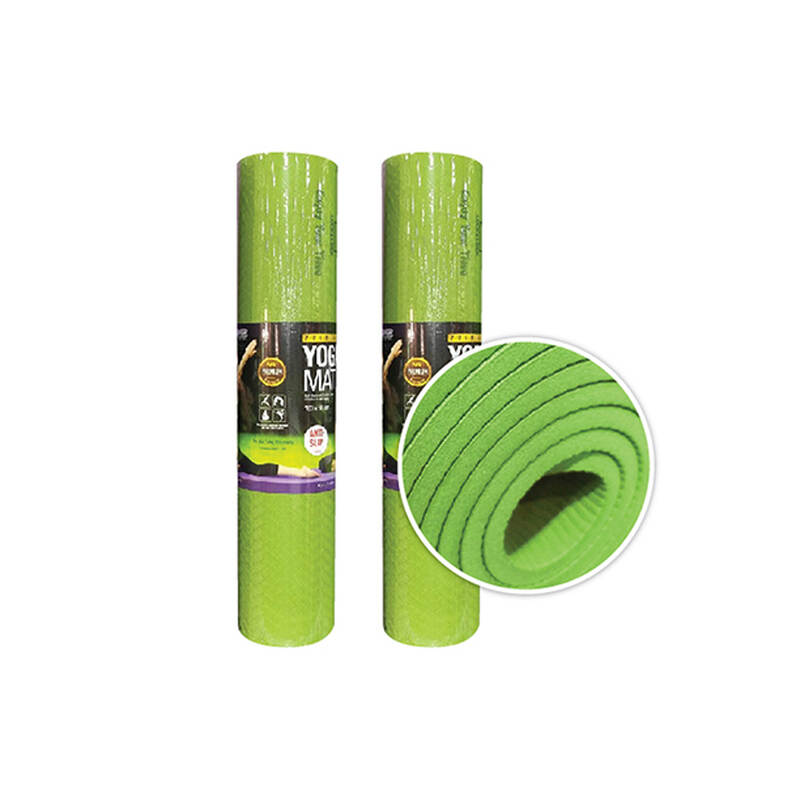 Thảm Tập Yoga 2 Màu (Xanh, Tím) MAT212 - 61x183Cm - Locknlock image number null